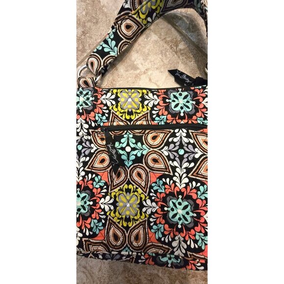Vera Bradley Sierra Petite Crossbody Bag Adjustable Strap & Zippered Pockets - Picture 12 of 15